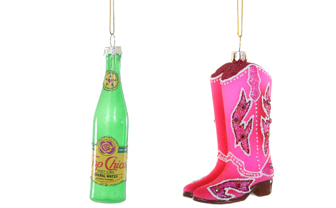 Cody Foster Co Top Chica and Cowgirl BootsOrnaments