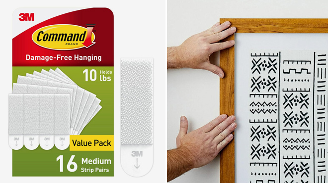 Command Medium Picture Hanging Strips 32 Count