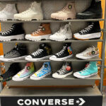 Converse Shoes on Shelf