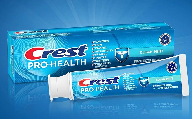 Crest Pro Health Clean Mint Toothpaste 4 3oz 3 Pack