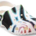 Crocs Classic Glow In The Dark Swirl Clog