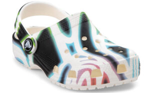 Crocs Classic Glow In The Dark Swirl Clog