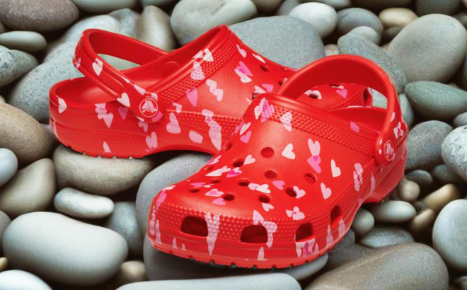 Crocs Valentines Day Clogs