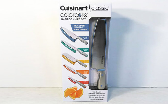 Cuisinart 10 Piece Stainless Steel Knife Set