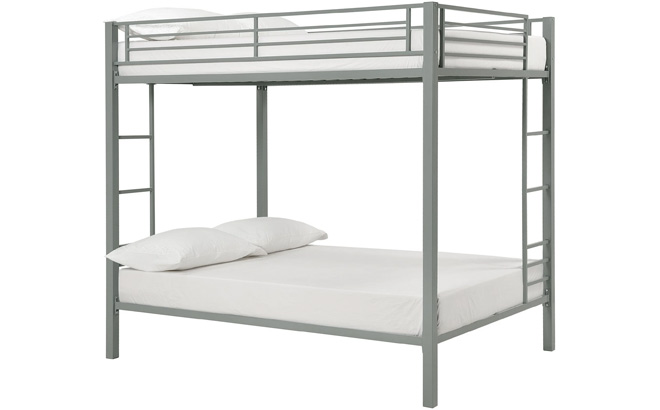 DHP Sidney Full over Full Metal Bunk Bed