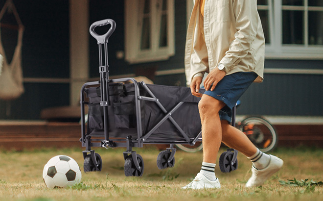 DUMOS Foldable Wagons Cart