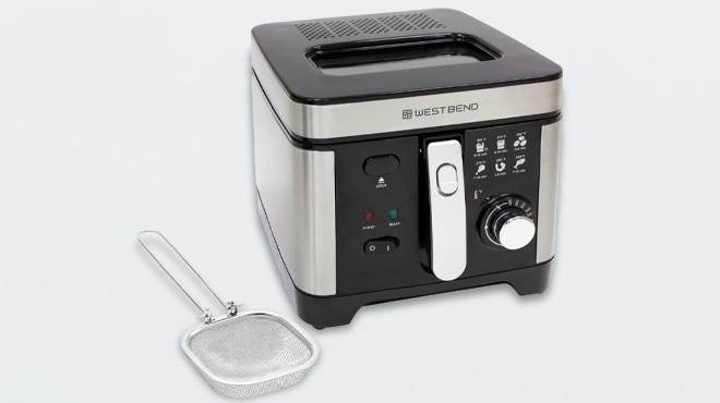 Deep Fryer with Bonus Strainer