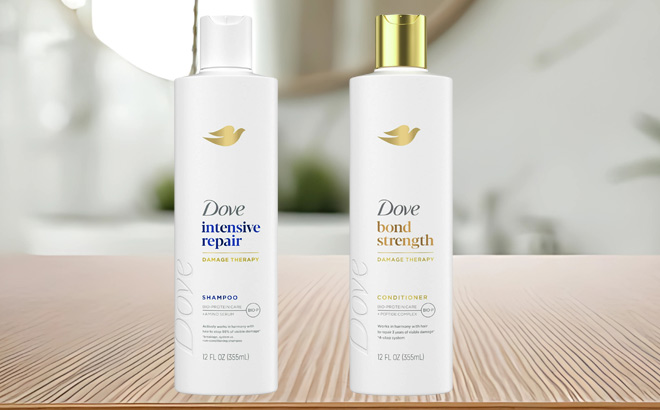 Dove Shampoo Intensive Repair and Dove Conditioner Bond Strength