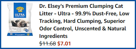 Dr Elseys Premium Clumping Cat Litter Summary