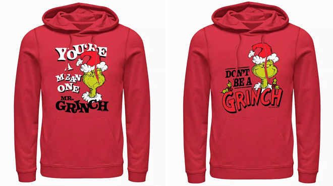 Dr Seusss Youre A Mean One Mr Grinch Hoodie