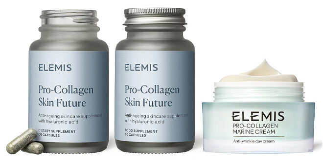 Elemis Pro Collagen Marine Cream Supplements 60 Day Supply