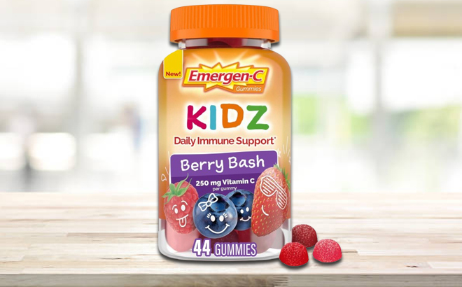 Emergen C Kidz Daily Immune Support Supplements 44 count