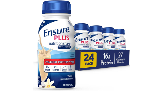 Ensure Plus Vanilla Nutrition Shake 24 Pack