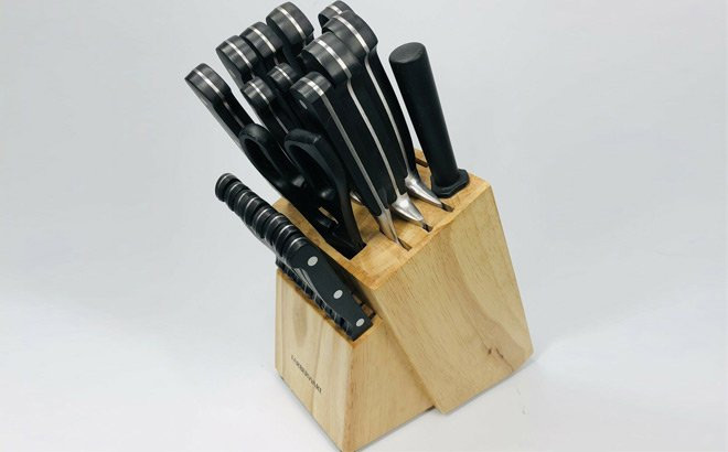 Farberware 22 Piece Never Needs Sharpening Stainless Steel Knife Set