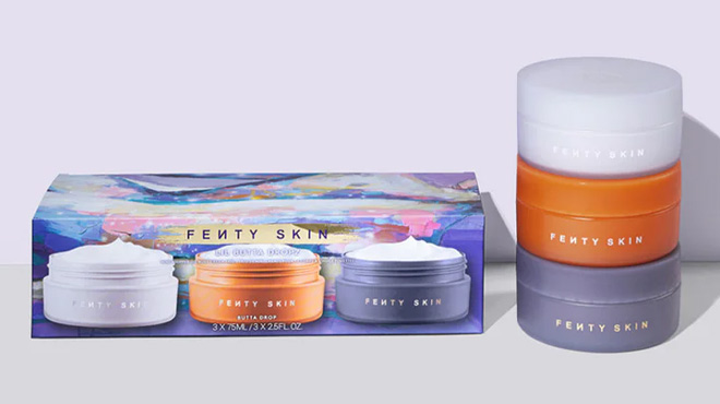 Fenty Beauty Lil Butta Dropz Mini Whipped Oil Body Cream Trio