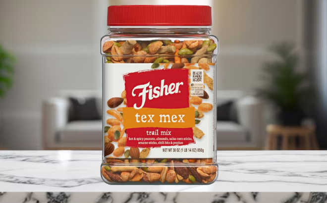 Fisher Snack Tex Mex Trail Mix 30 oz