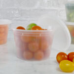 Freshware Food Storage Containers filled cherry tomatoes