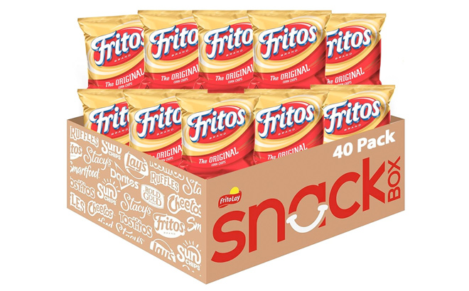 Fritos Corn Chips Original 1 Ounce Pack of 40