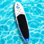 FunWater Inflatable Stand Up Paddle Board on the Water