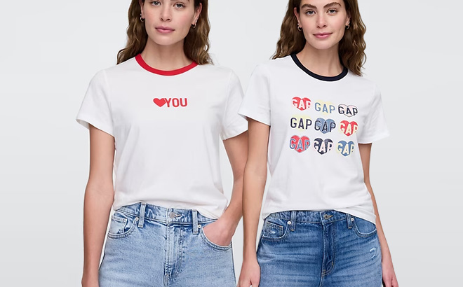 GAP Factory Graphic T Shirts