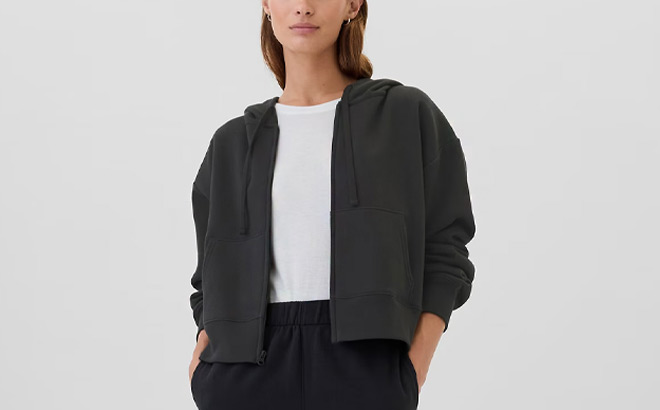 GAP Factory Womens Fleece Hoodie