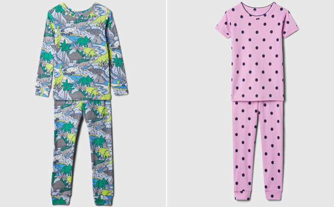 GAP Toddler Organic Cotton Dinosaur PJ Set