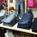 GAP WOmens Jeans on display