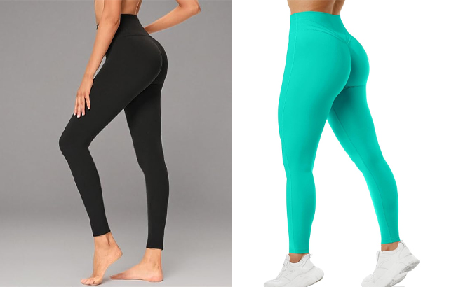 GAYHAY High Waisted Leggings and Unthewe High Waisted Butt Lifting Workout Gym Leggings