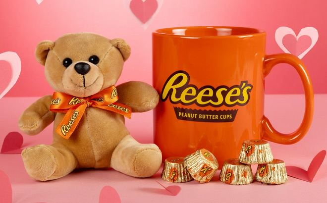 Galerie REESES Jumbo Mug with Bear Plush