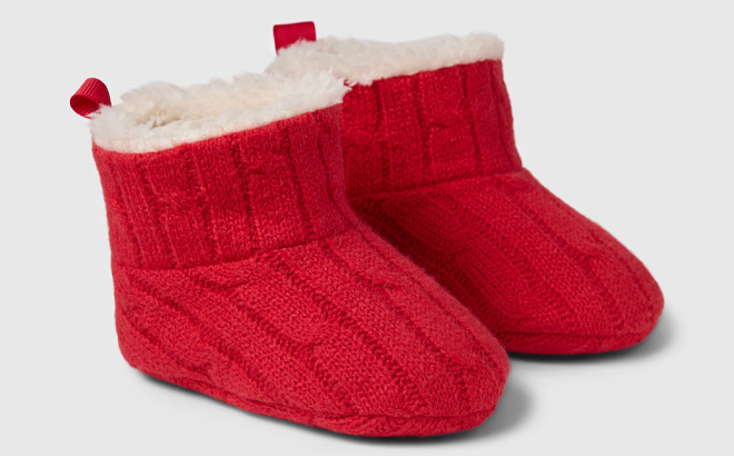 Gap Baby CashSoft Cozy Sweater Booties