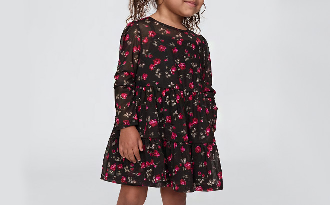 Gap Baby Toddler Tiered Mesh Dress