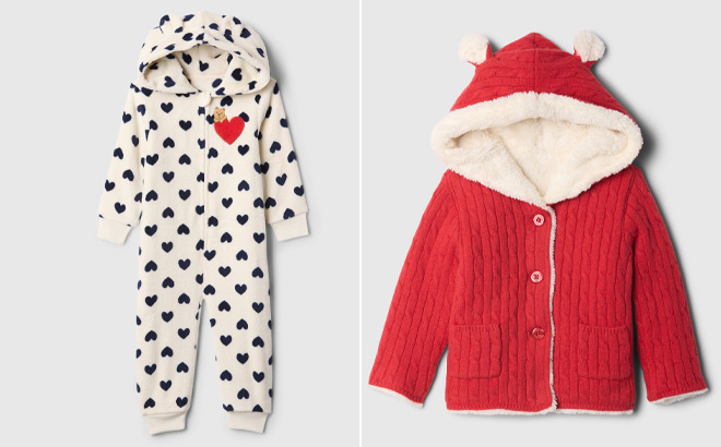 Gap Toddler Recycled One Piece Sherpa Bear