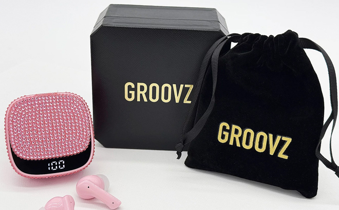 Groovz Luxe Wireless Earbuds with Charging Case