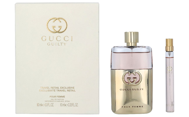 Gucci Guilty Pour Femme Gucci Travel 2 Piece Set