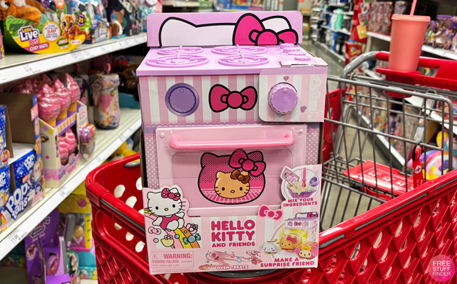 Hello Kitty and Friends Oven Set on a Cart