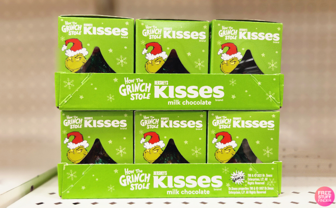 Hersheys Grinch Christmas Candy Gift Box