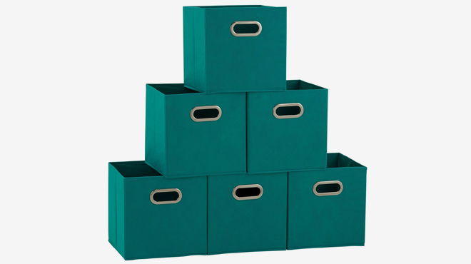 Household Essentials Foldable Storage Bins