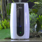 Hunter Aspire 7 Gallon Ultrasonic Humidifier on a Table