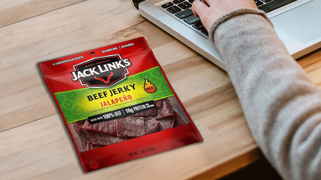 Jack Links Beef Jerky in Jalapeno Flavor