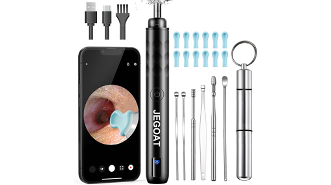 Jegoat Ear Wax Removal Tool Camera