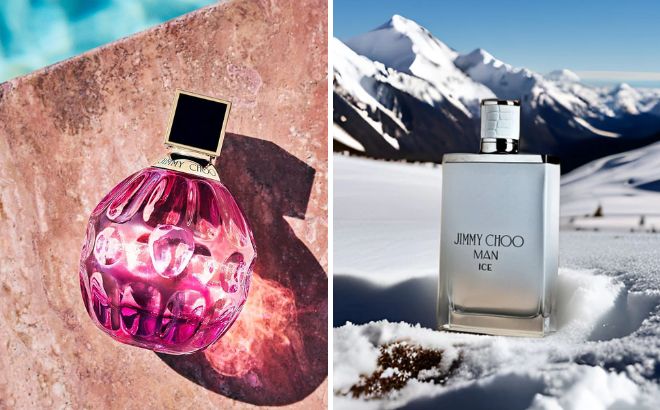 Jimmy Choo Rose Passion EDP and Jimmy Choo Mens Ice EDT