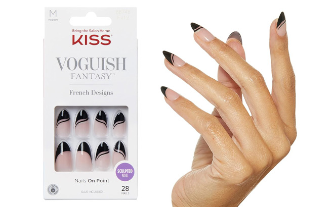 KISS Voguish Fantasy Fake Nails 28 Count