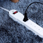 KMC 6 Outlet Surge Protector Power Strip