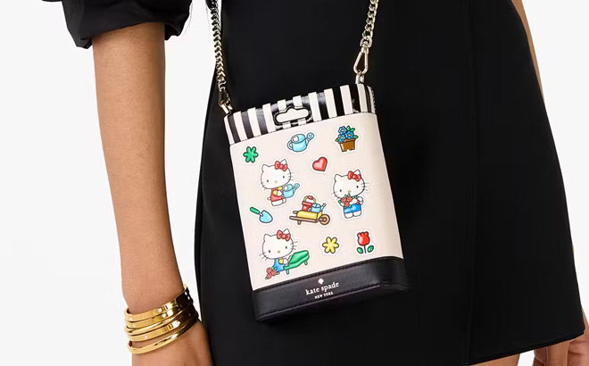 Kate Spade x Hello Kitty Phone Crossbody