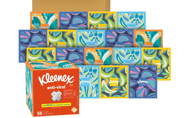 Kleenex Facial Tissues 18 Pack