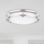 LED Ceiling Light Fixture on the Ceiling