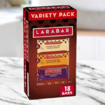 Larabar Chocolate Bars Variety Pack 18 Count on the Kitchen Counter