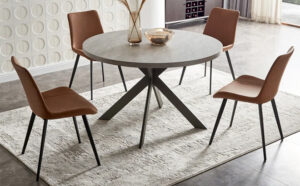 Latitude 47 2 Inch Round Dining Table Set