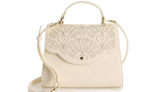 Lauren Conrad Heart Crossbody Bag