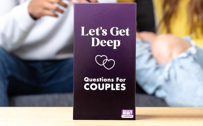 Lets Get Deep Couple Card Game